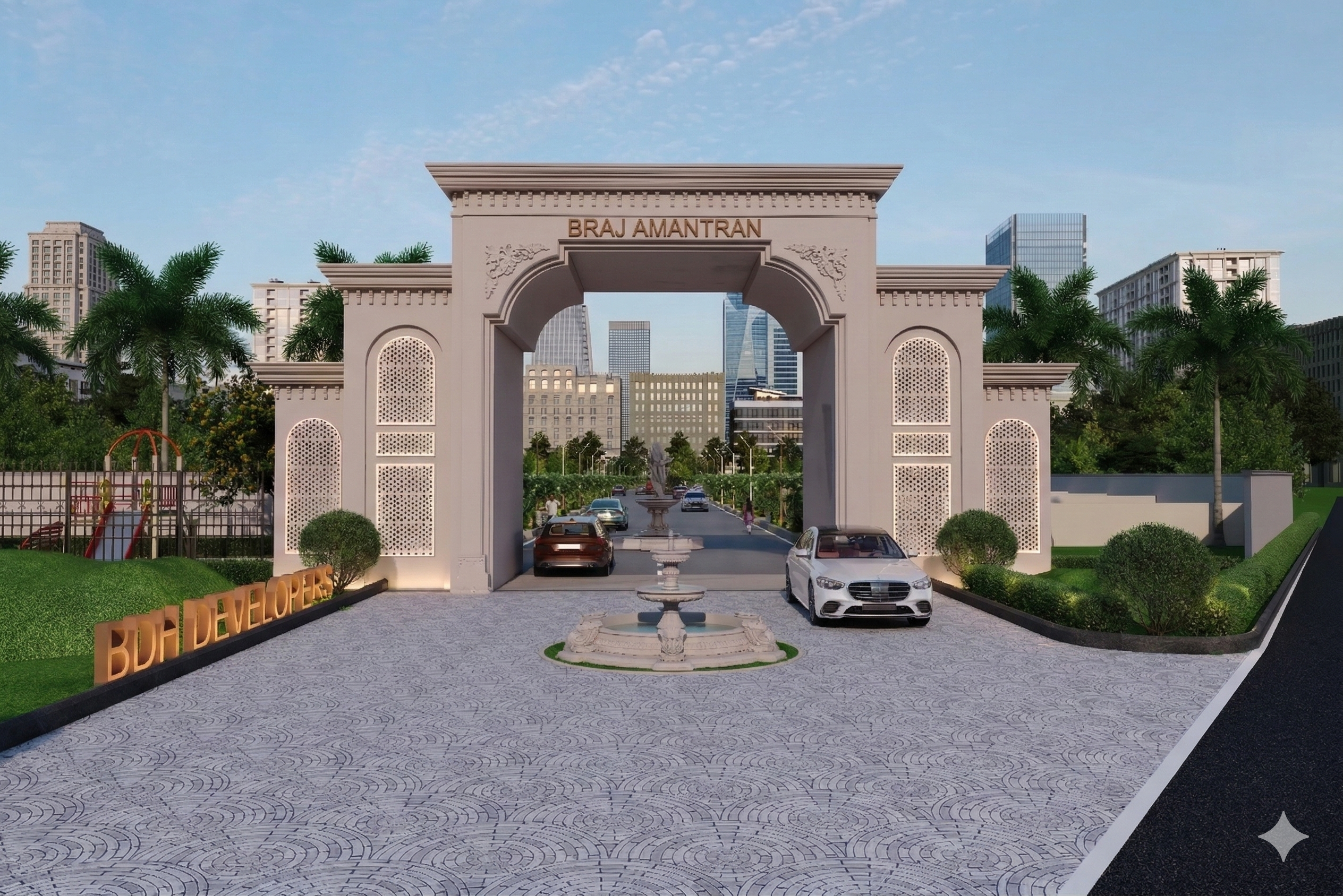 Main Entrance Luxury Estate